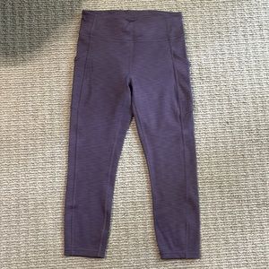 UEC Lululemon Invigorate High Rise 23” Size 8